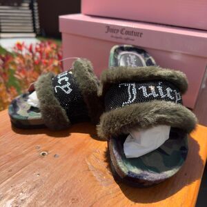 Juicy Couture Women's JC Siren Camo Slides
